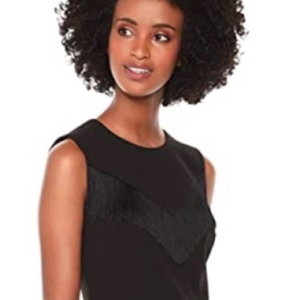 Calvin Klein Fringe Sheath Dress Size 2 4 8 & 10 - Picture 9 of 11